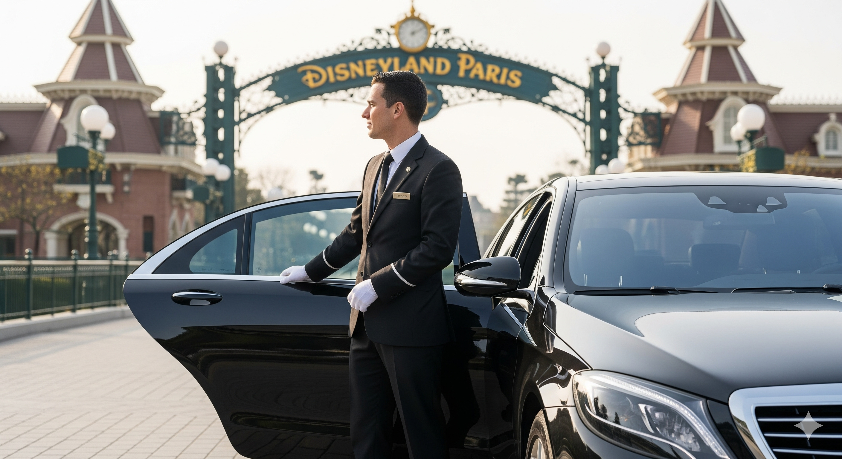 Disneyland Paris from Charles de Gaulle Chauffeur Hire