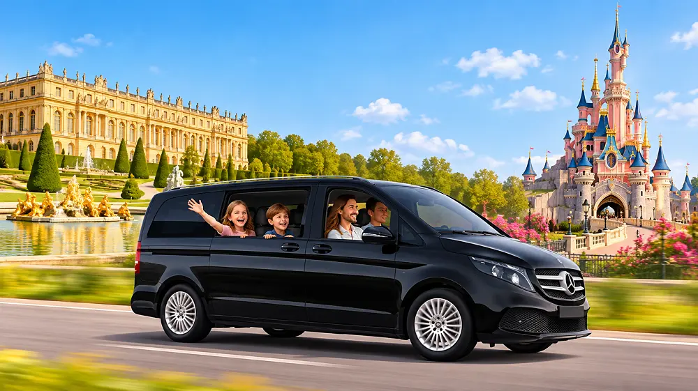 Best Way to Travel from Versailles to Disneyland Paris with Kids?