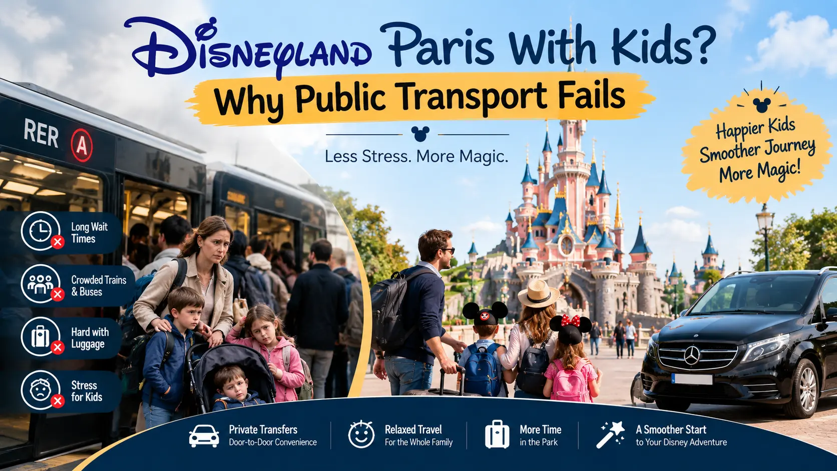 Disneyland Paris With Kids? Why Public Transport Fails